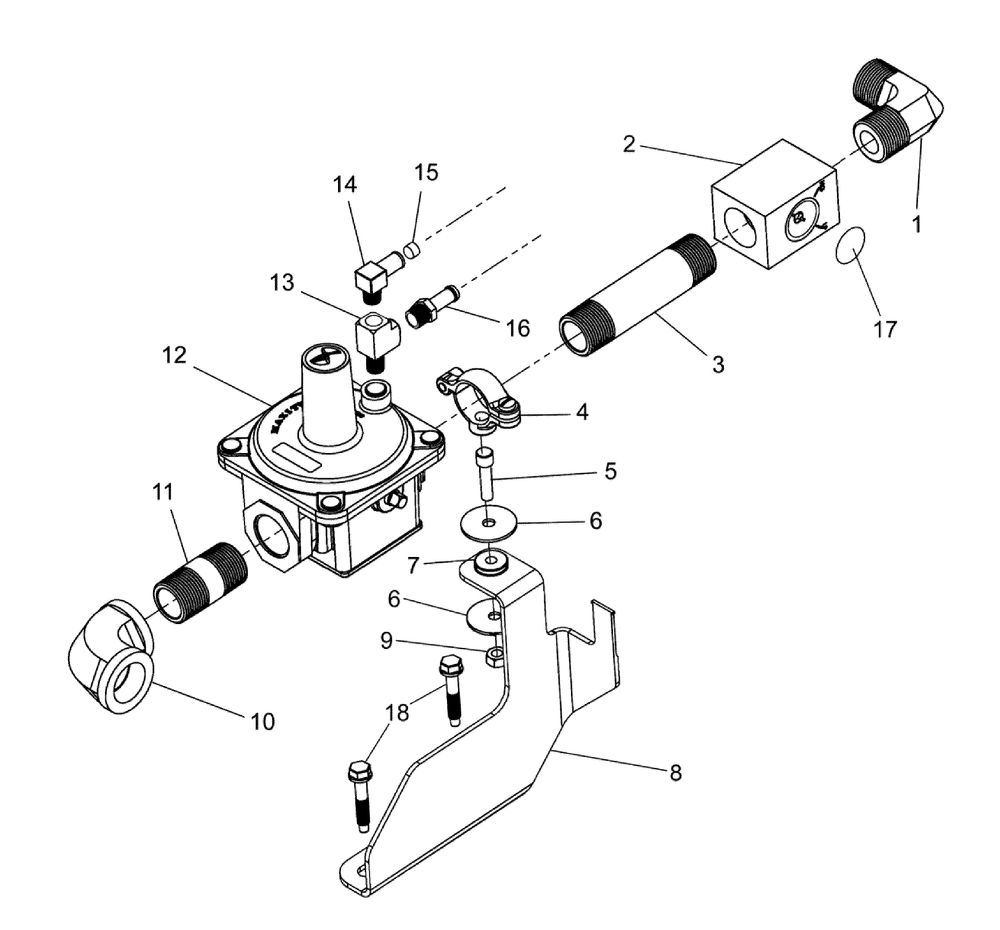 Engine Group - Regulator Diagram and Parts List for 076071-0  Briggs and Stratton Generator